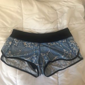Lululemon speed shorts!